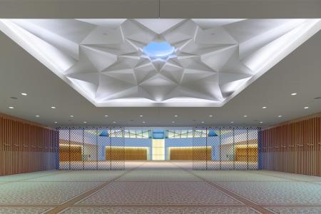 Ismaili Centre, Toronto interior designed by Arriz Hassam