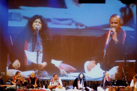Taufiq Karmali in concert with Abida Parveen